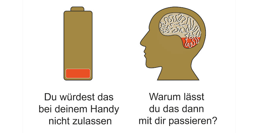 Den eigenen Akku aufladen - Burnout - Stressmanagement - Leadership