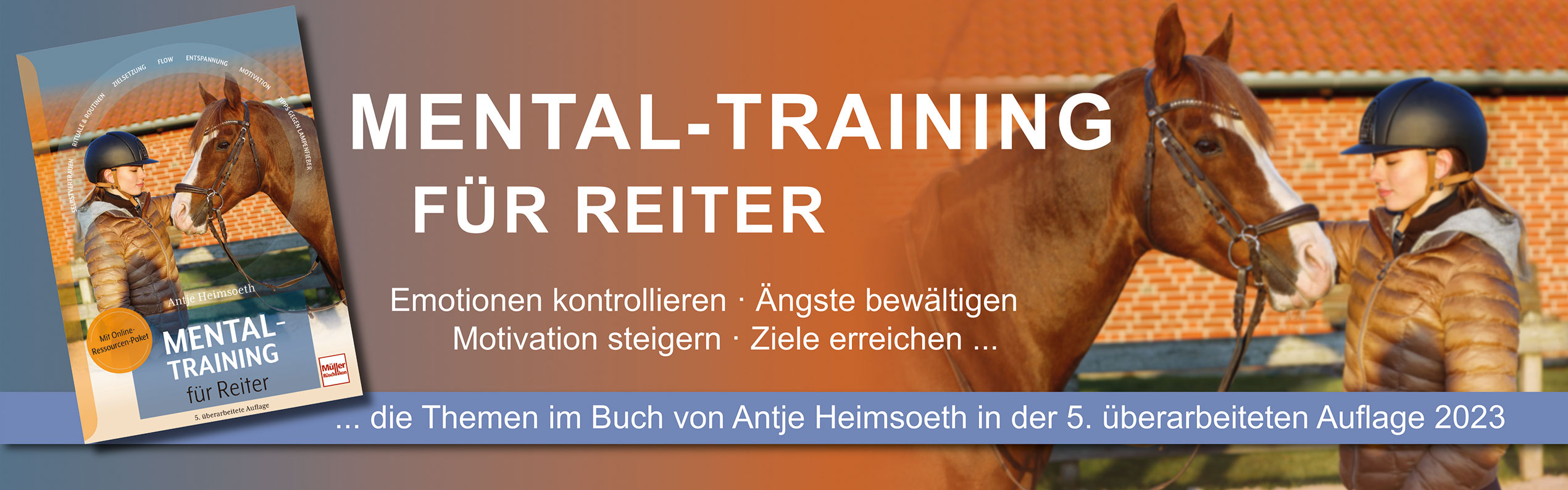 GRATIS Live Online Seminar Reiten im Kopf® – Mentale Stärke für Reiter & Trainer