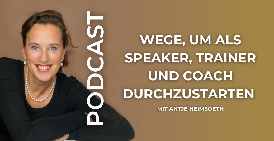 Wege, um als Speaker, Trainer und Coach durchzustarten